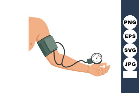 Blood Pressure Measurement on Arm Using