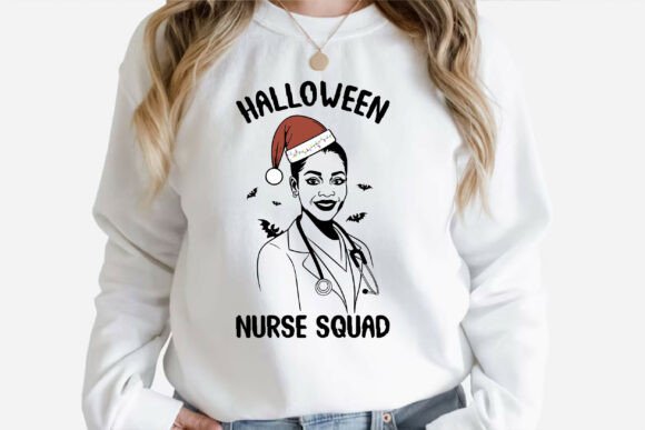 Halloween Nurse Squad Spooky Season SVG