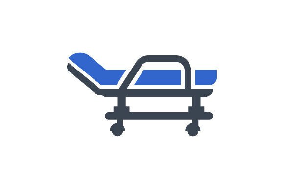 Medical Stretcher Icon