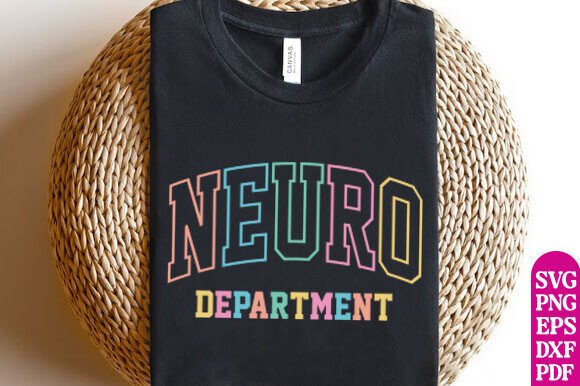 Neuro Department Nurse Sublimation PNG