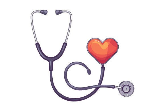 Nurse and Doctor Stethoscope SVG