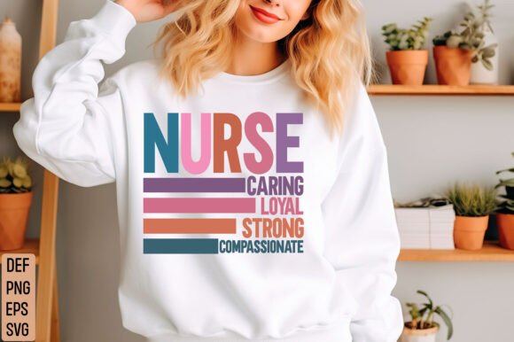 Nurse Loyal Strong Smart Caring PNG