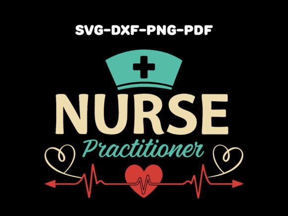 Nurse Practitioner Typography T-Shirt