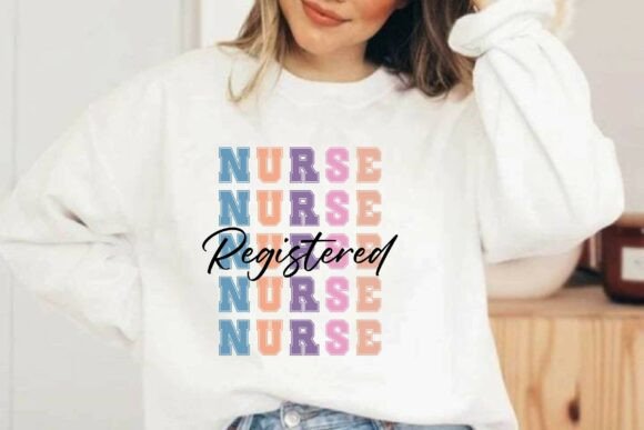 Retro Nurse T-Shirt Design