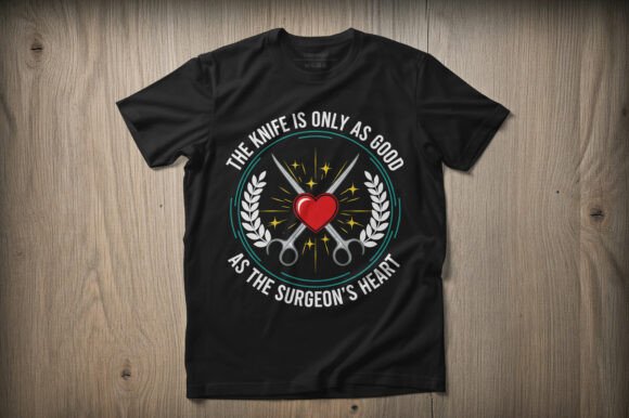Surgeon’s Heart Knife Quote Tee
